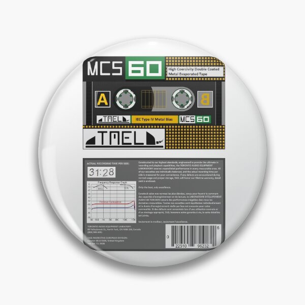 Item preview, TAEL MCS 60 type 4 cassette (front and back) designed and sold by B-96-J.
