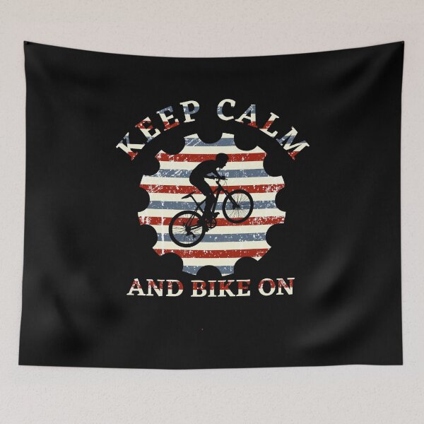 Item preview, Keep calm bike on designed and sold by Nyanko-Sempai.