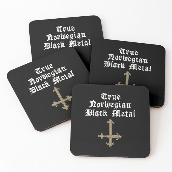Item preview, True Norwegian Black Metal Inverted Cross designed and sold by h44k0n.