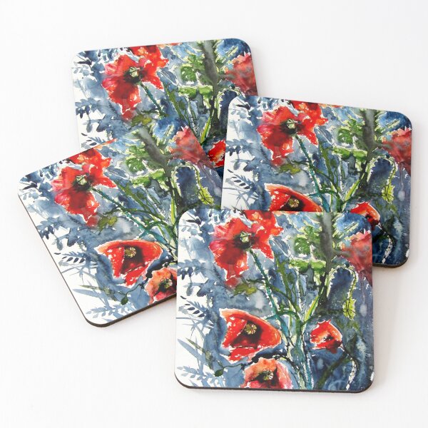 Item preview, Wild poppies designed and sold by kovacsannabrigi.