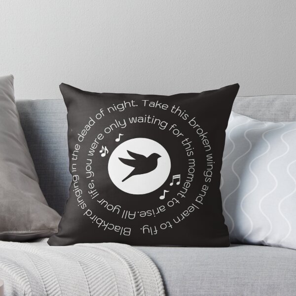 Item preview, Blackbird Singing In The Dead Of Night, Blackbird Beatles, Beatles Lyrics Hippie, Music Lovers Gift designed and sold by sirina2796.