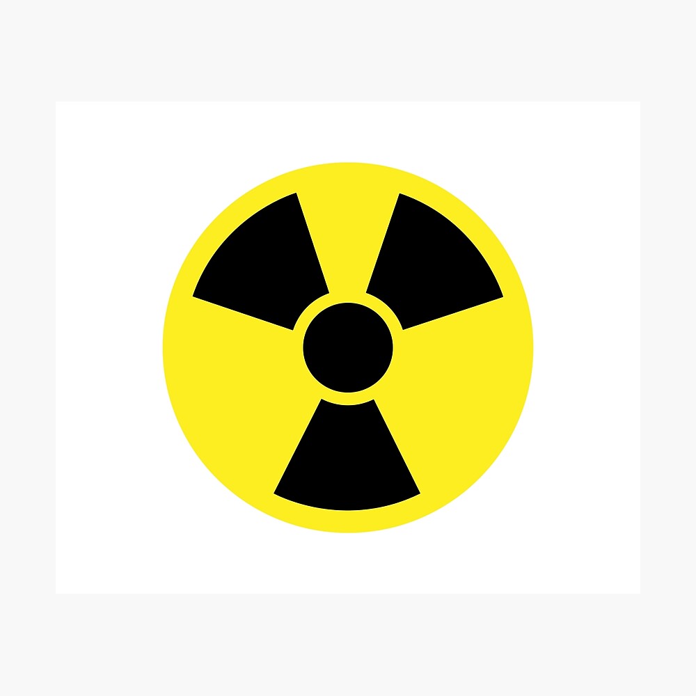 NEW POSTER Caution Radioactive Materials Sign NUCLEAR HEALTH & SAFETY 