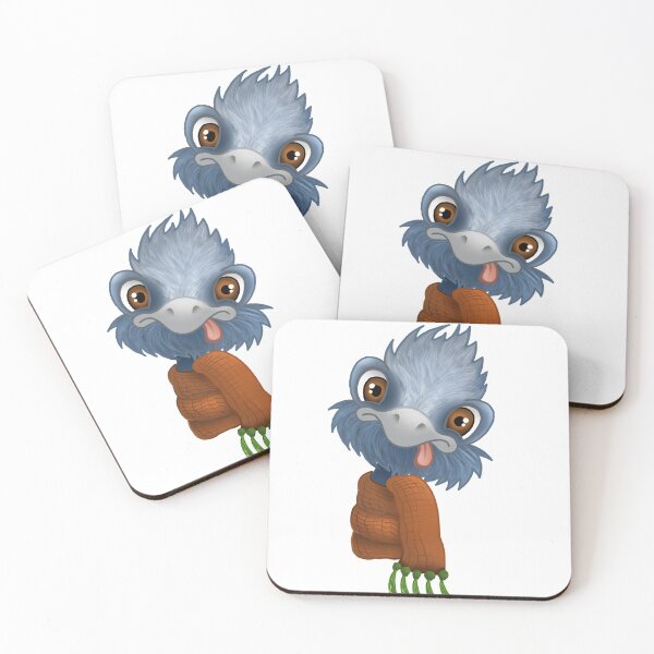 Item preview, Emu Stay Warm designed and sold by RitaLaiArt.