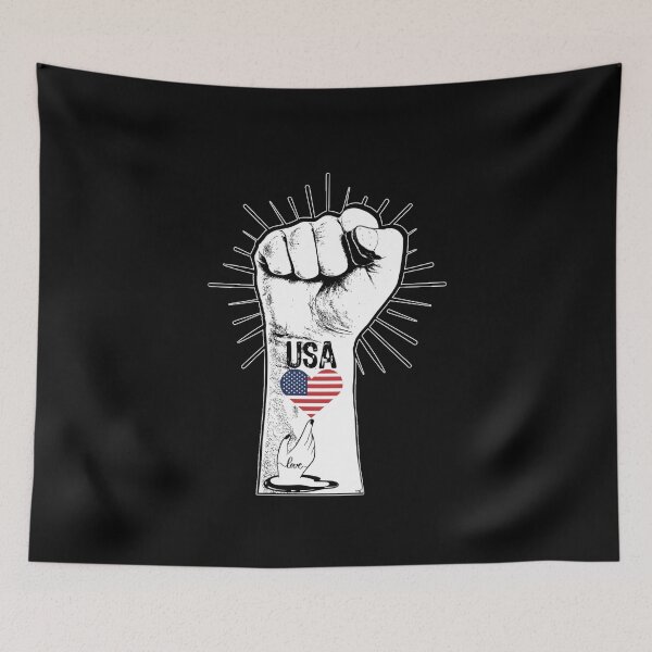 Item preview,  American hand fist love designed and sold by umfhn.
