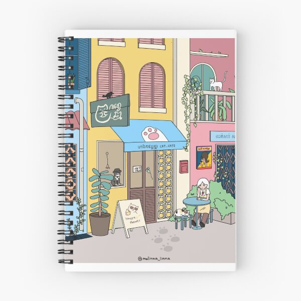 Item preview, Cat Cafe designed and sold by Malinna-linna.