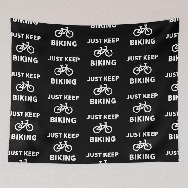 Item preview, Just Keep Biking designed and sold by narekmug.