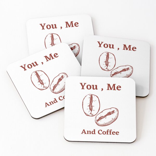 Item preview, YOU, ME AND COFFEE  designed and sold by Ashalcheema.