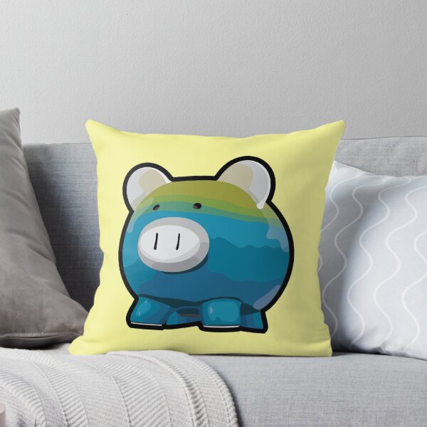Artikelvorschau, Entzückendes grünes und blaues kleines Sparschwein entworfen und verkauft von rlgdesign.