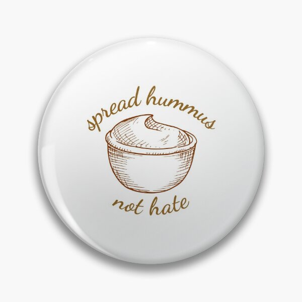 Item preview, Spread Hummus not Hate designed and sold by Vaishnavi Deo.