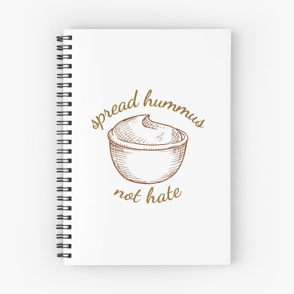 Item preview, Spread Hummus not Hate designed and sold by Vaishnavi Deo.