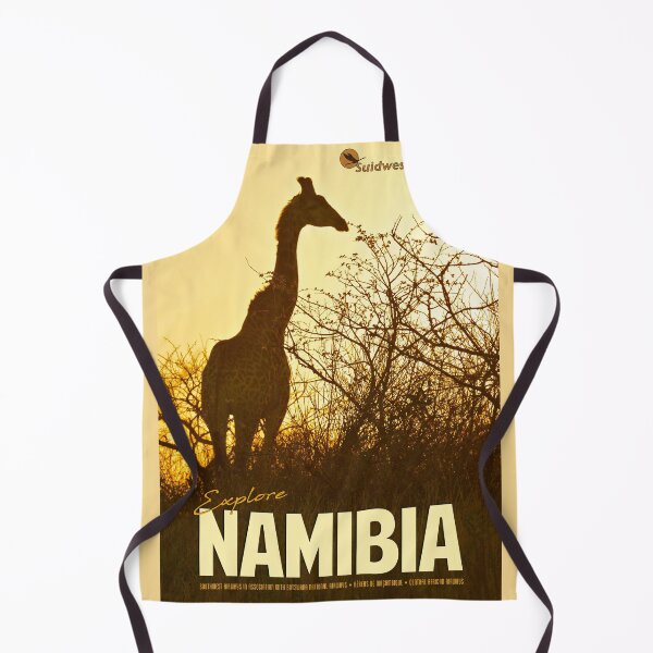 Item preview, Vintage-Style Namibia Travel Poster designed and sold by travelwitheric.