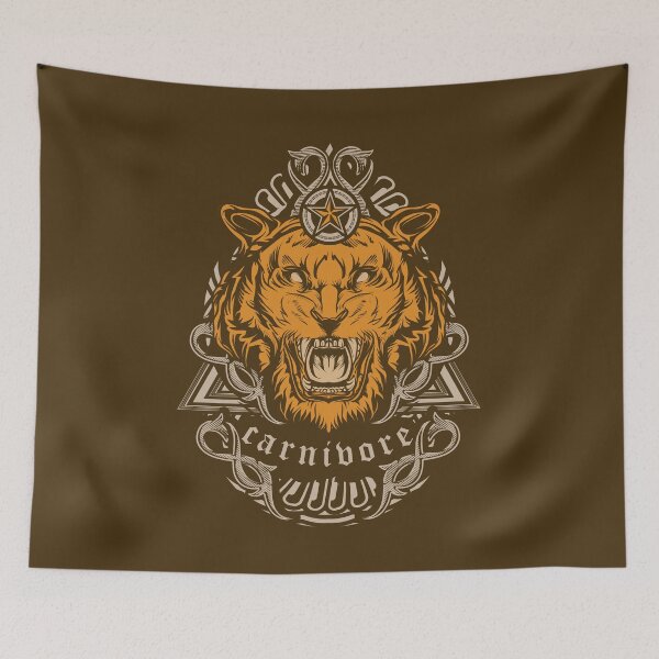 Item preview, Carnivore Tiger Meat Diet Zero-Carb Keto Pride designed and sold by h44k0n.