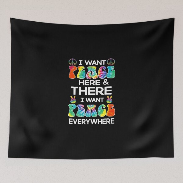 Item preview, I WANT PEACE HERE AND THERE I WANT PEACE EVERYWHERE designed and sold by Carolinan.