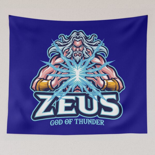 Item preview, Zeus : God of Thunder designed and sold by FAITHandPEACE.