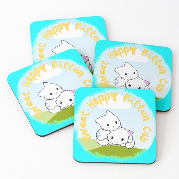 Item preview, Sweet Happy Kitten Cub  designed and sold by StephenMollie.