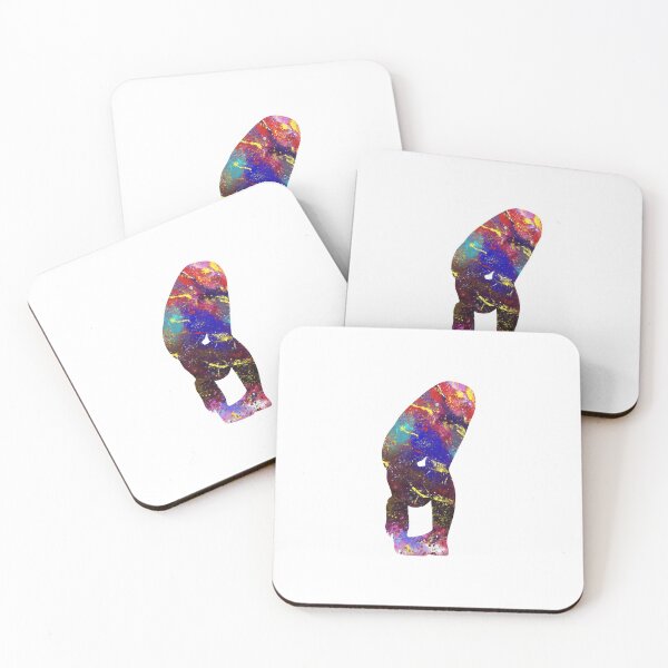 Item preview, Gorilla  57 Watercolor yoga pose quote definiton designed and sold by vividpixelusa.