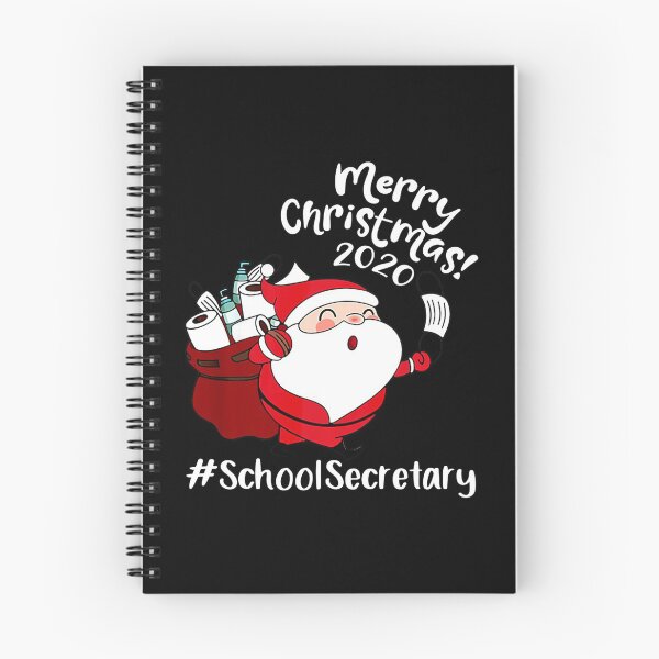 Item preview, Merry Christmas 2020 School Secretary Santa Gift Mask Funny designed and sold by Ibettson Justine.
