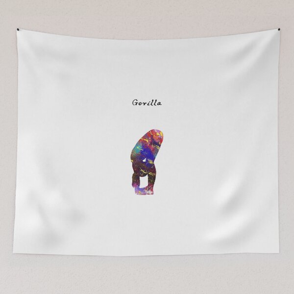 Item preview, Gorilla  56 Watercolor yoga pose quote definiton designed and sold by vividpixelusa.