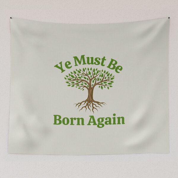 Item preview, Ye Must Be Born Again designed and sold by ModkMerch.