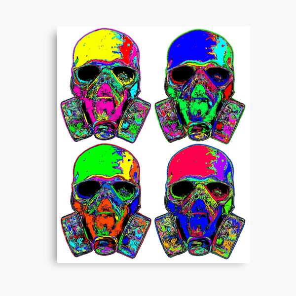 Aperçu de l'œuvre Toxic skull(multi) créée et vendue par Bantamflex.