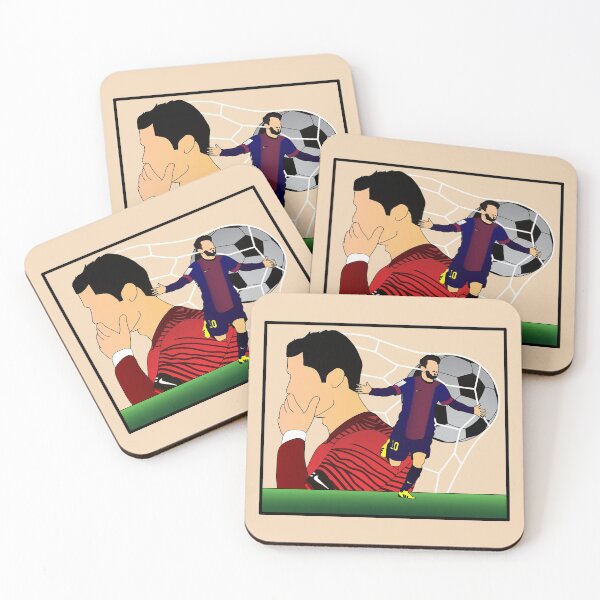 Item preview, Messi and Ronaldo designed and sold by ryanchriswill.