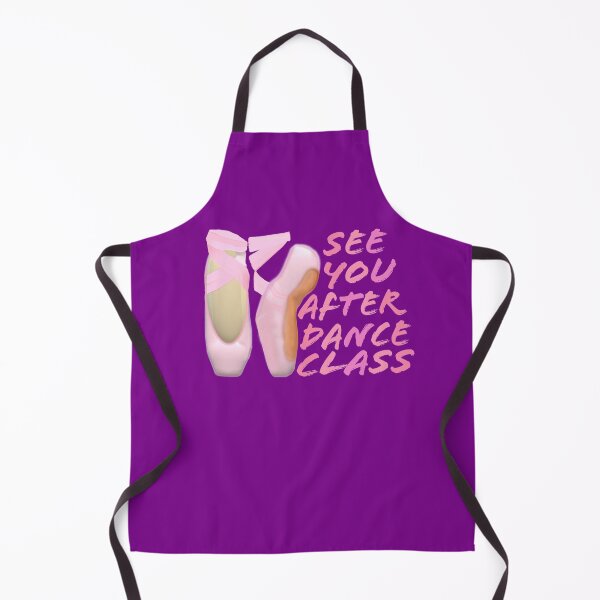 Item preview, Ballerina Pointe Shoes - See You After Dance Class (Royal Purple Background) designed and sold by ArtByLM.