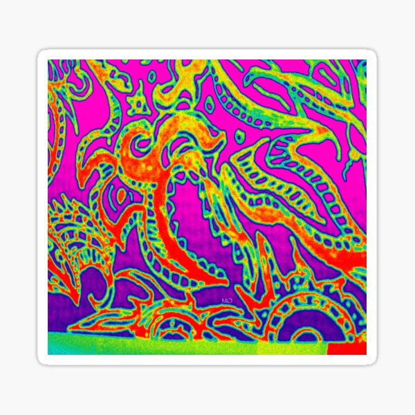 Aperçu de l'œuvre Psych Abstract Sketch  créée et vendue par Maureen Zaharie.