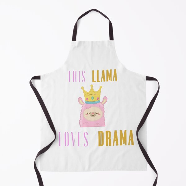 Item preview, This Llama Loves Drama designed and sold by Levet.