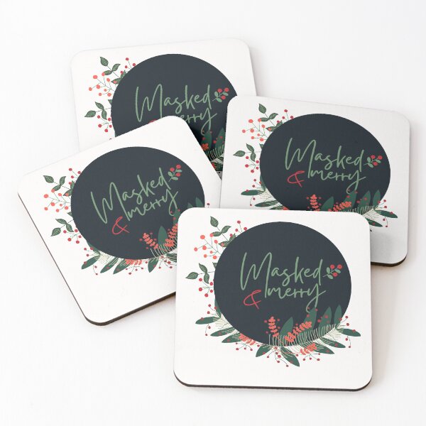 Item preview, Masked and Merry Christmas designed and sold by ARUN VASWANI.
