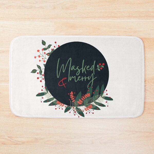 Item preview, Masked and Merry Christmas designed and sold by ARUN VASWANI.