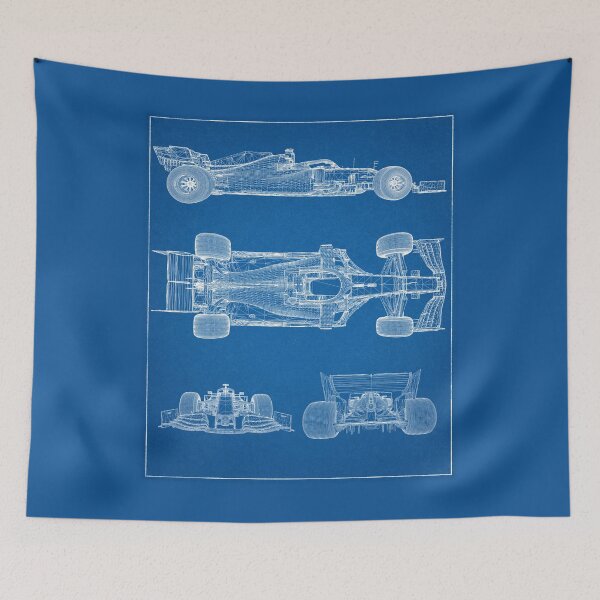 Item preview, Racing car blueprint project background 2021 designed and sold by ideasfinder.