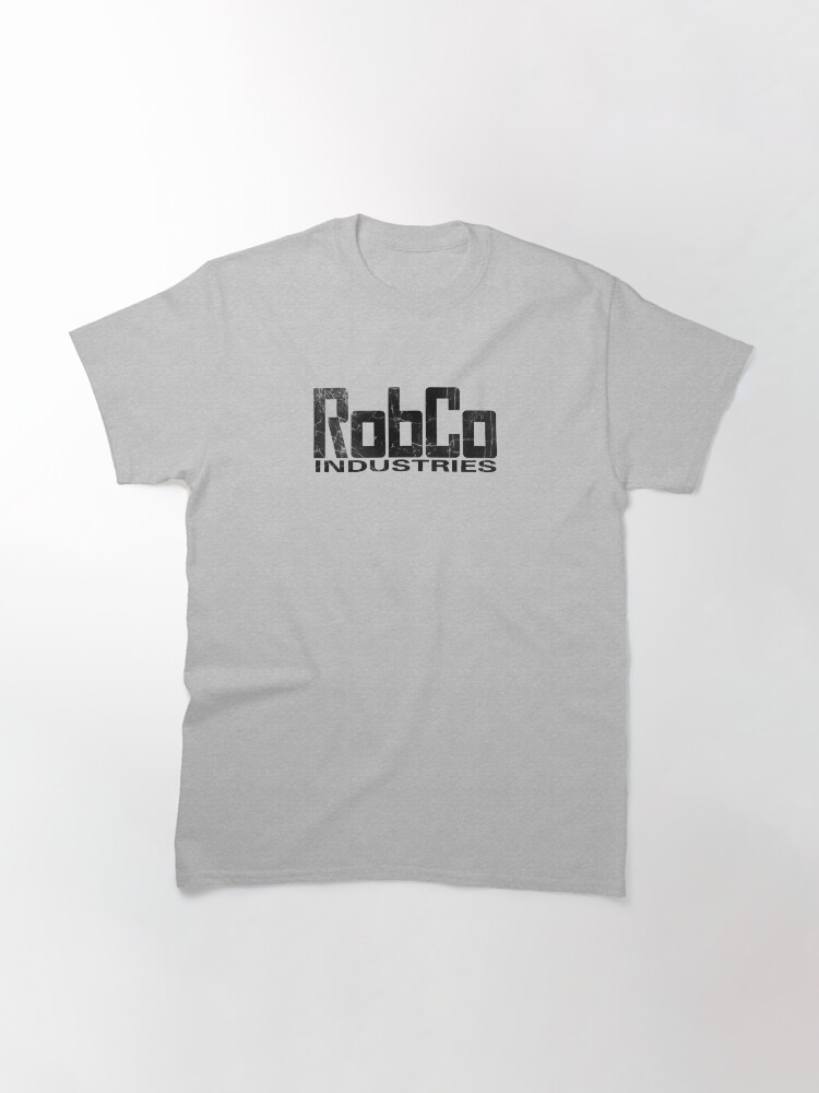 Imagen 3 de 7, Camiseta clásica con la obra Industrias RobCo, diseñada y vendida por chazy73.