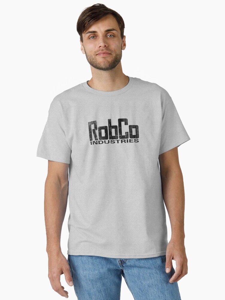 Imagen 1 de 7, Camiseta clásica con la obra Industrias RobCo, diseñada y vendida por chazy73.