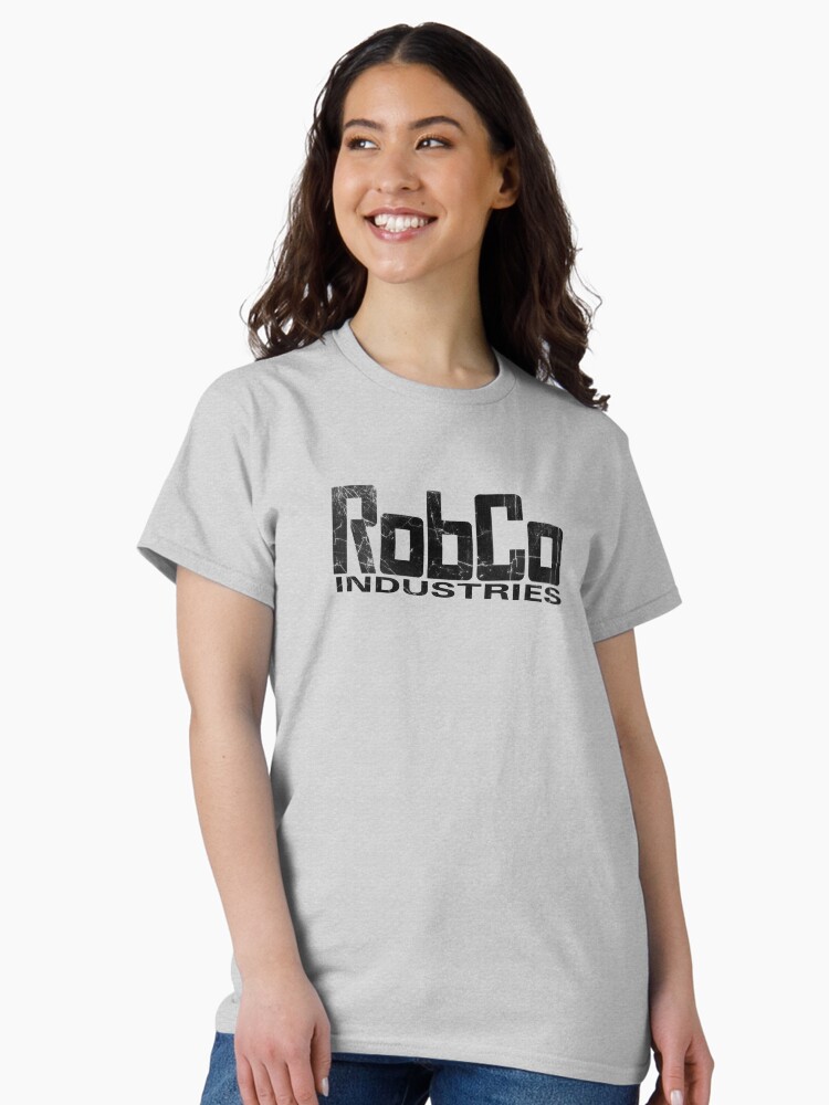 Imagen 2 de 7, Camiseta clásica con la obra Industrias RobCo, diseñada y vendida por chazy73.