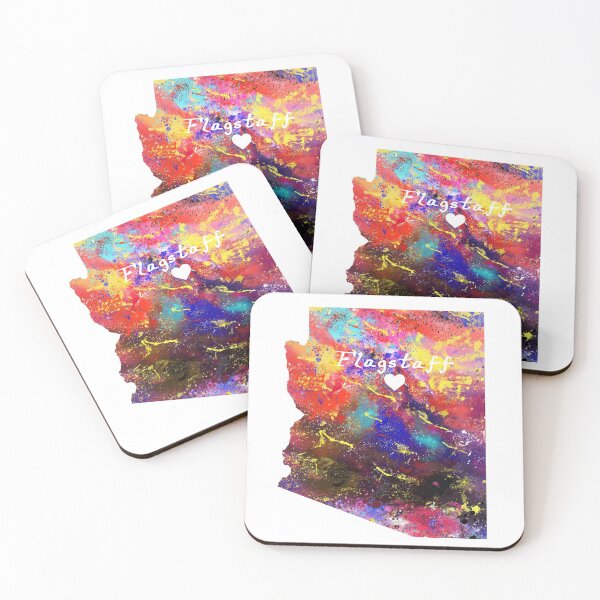 Item preview, Flagstaff Watercolor design map quote definiton designed and sold by vividpixelusa.
