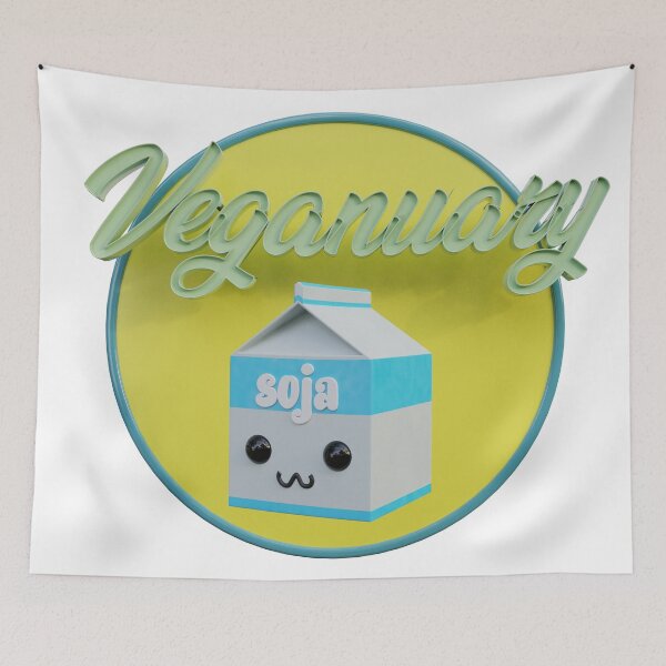 Item preview, veganuary milk 3D designed and sold by kombos.