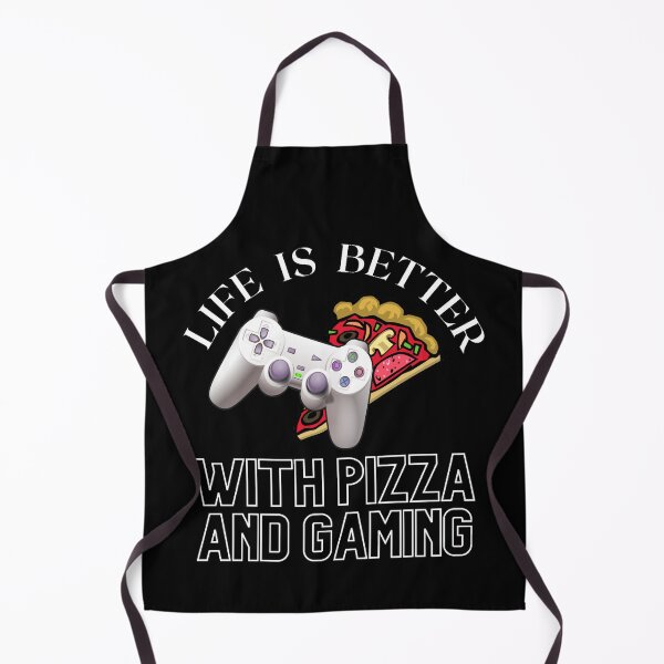Item preview, Life Is Better With Pizza And Gaming designed and sold by TeesFashion.