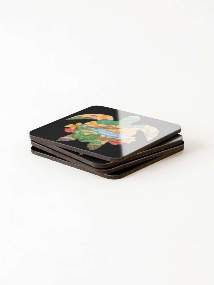 Thumbnail 4 of 5, Coasters (Set of 4), Turtle Island designed and sold by Rakos-Merch.