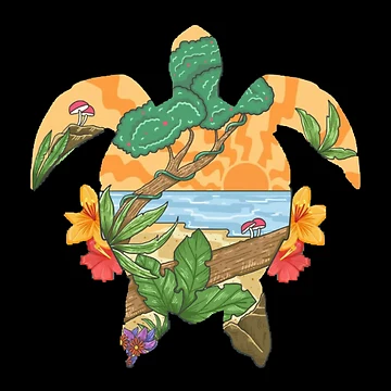 Artwork thumbnail, Turtle Island by Rakos-Merch