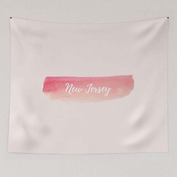 Item preview, New Jersey (Pastel Rose Pink) designed and sold by CityCollection.