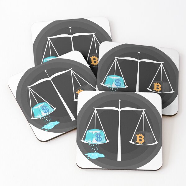 Item preview, Dollar vs Bitcoin on Libra designed and sold by jumpingmaster.