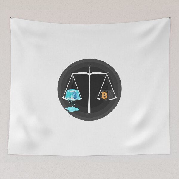 Item preview, Dollar vs Bitcoin on Libra designed and sold by jumpingmaster.