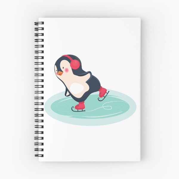 Item preview, Cute Penguin Ice Skating Winter Sports Adventure designed and sold by treasure-crafts.