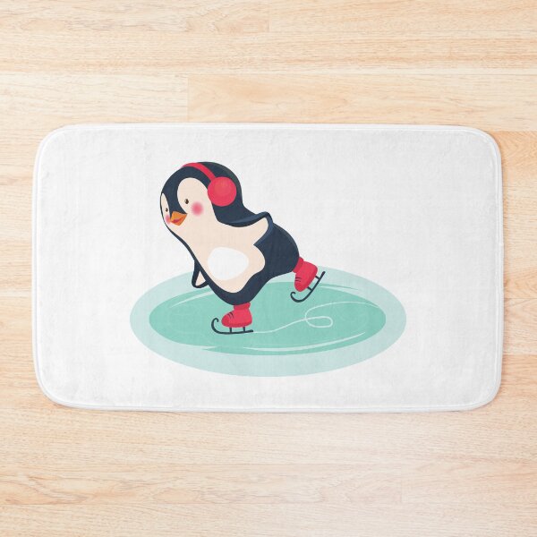 Item preview, Cute Penguin Ice Skating Winter Sports Adventure designed and sold by treasure-crafts.
