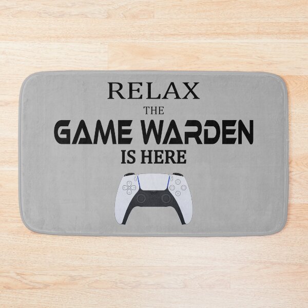 Item preview, Relájate, el GAME WARDEN está aquí designed and sold by jc007.