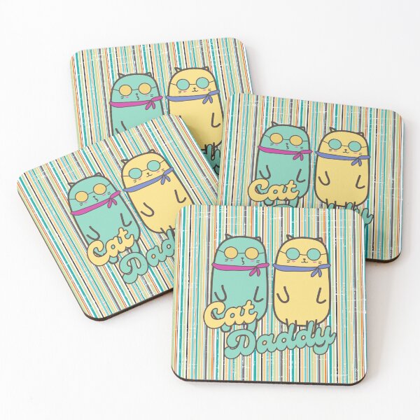 Item preview, Cat Daddy Cool Cat Retro Distressed Fashion Color  designed and sold by Michelle  Brewster.