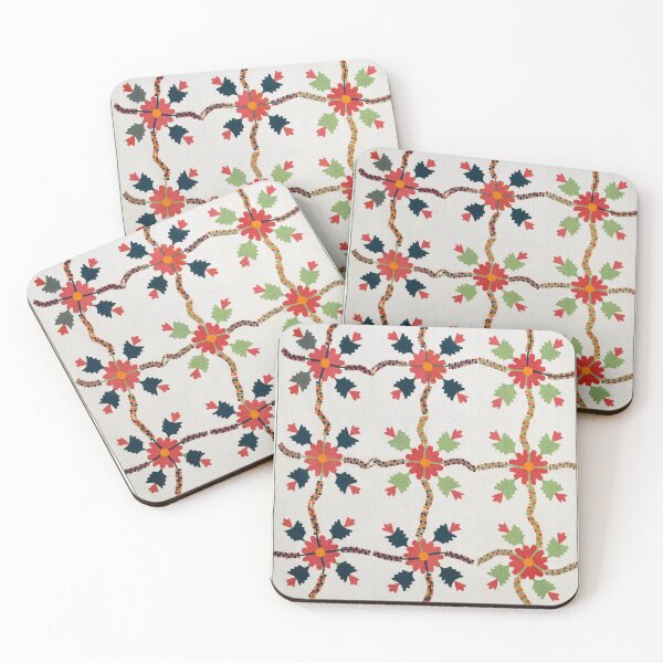 Item preview, Oak Leaf Variant Applique Quilt designed and sold by jwebmarket.