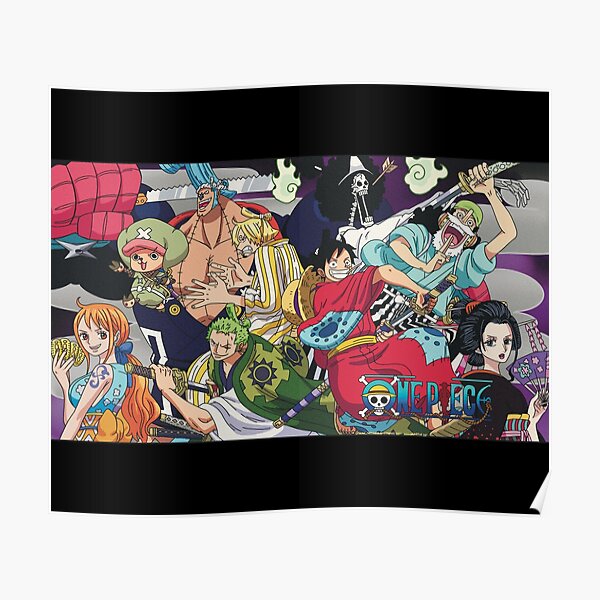 One Piece Crew Posters Redbubble