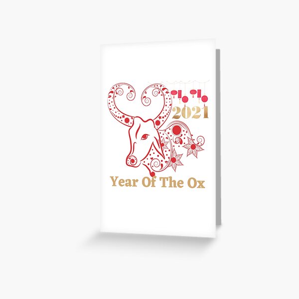Item preview, Year of the Ox t-shirt  designed and sold by LIQA.