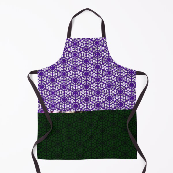 Item preview, Cuboid Iso Circles Festive Pattern in Purple designed and sold by NoMatterLab.